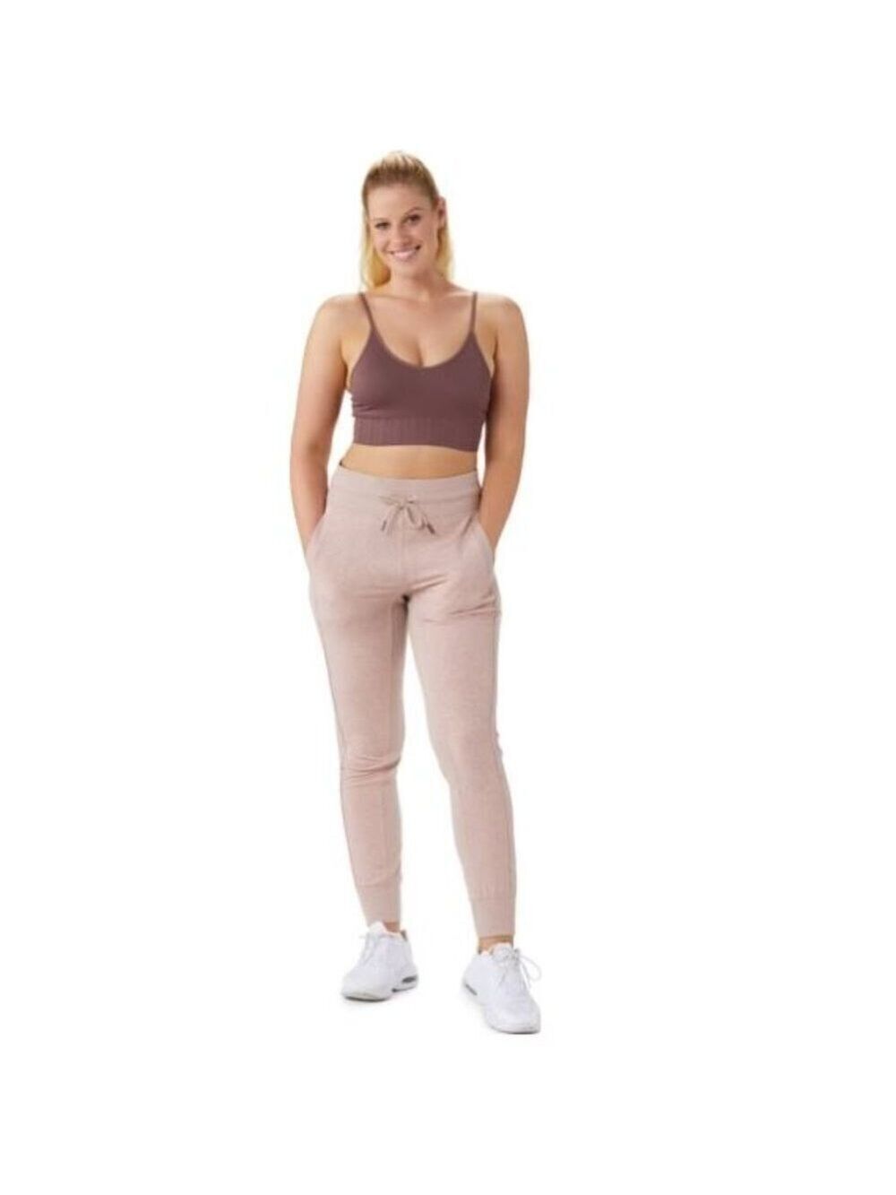 Lole Dusty Pink Jogger Medium Tapered Leg
